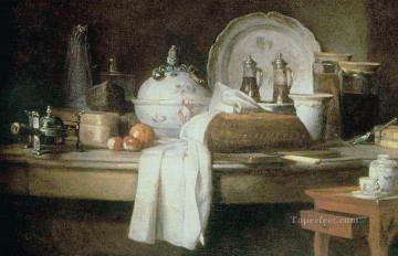 Butl still life Jean Baptiste Simeon Chardin Oil Paintings